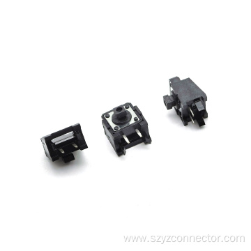 TACT SWITCH 12X12mm 4P Right Angle DIP